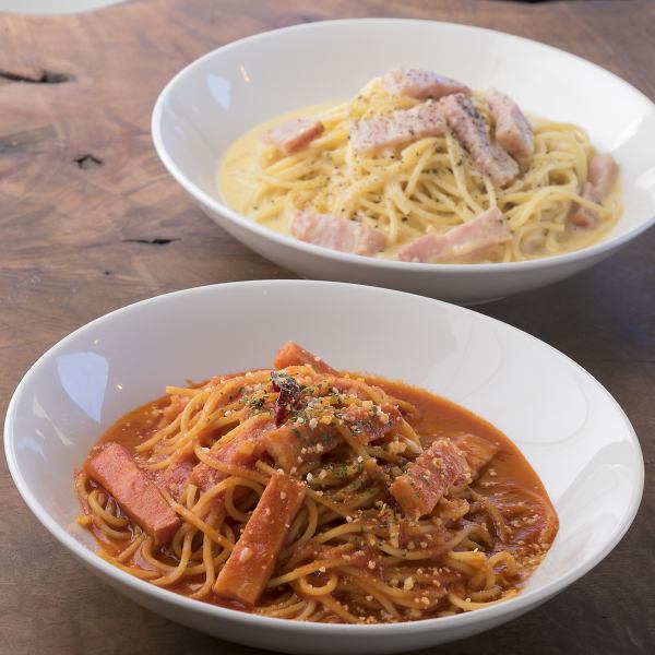 [A gem that brings out the original flavor of the ingredients♪] 5 types of pasta from 950 JPY (incl. tax)