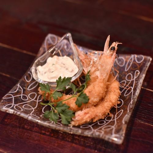 Fried shrimp of angel shrimp 1P with homemade tartar