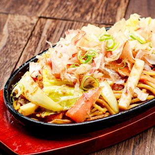 春野菜で彩る焼きちゃん麺
