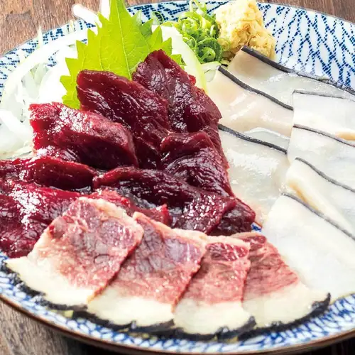 什錦鯨魚刺身(3種)