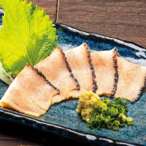 Saezuri(牛舌生魚片)