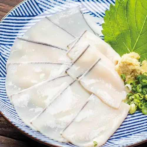 鯨魚皮刺身