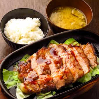 Tonteki套餐平均130g/大180g
