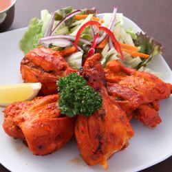 Tandoori chicken 2 pieces
