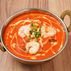butter prawn curry