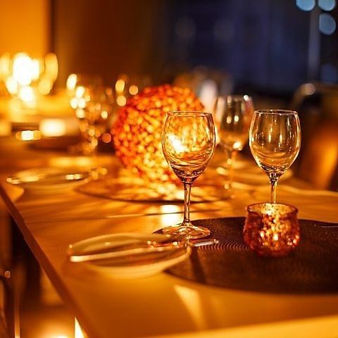 お洒落テーブル席2名様～♪宴会、飲み会、女子会に◎