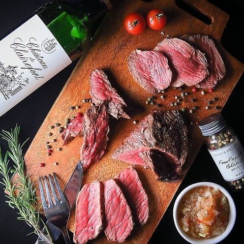 自慢のローストビーフ