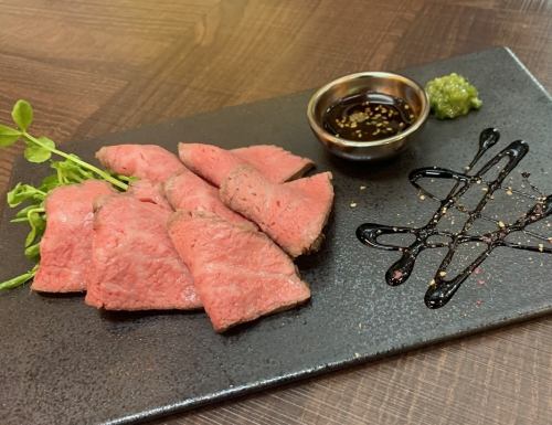 黒毛和牛のローストビーフ