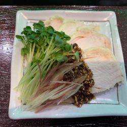 鶏むね肉のサクサクソース