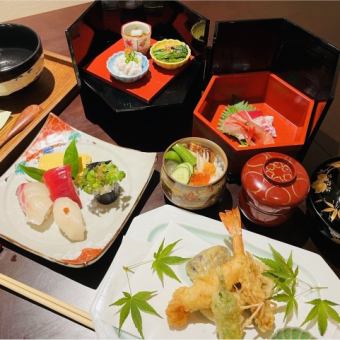 Mini sushi kaiseki (weekday lunch only)