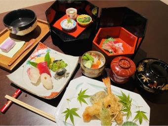 Mini sushi kaiseki (weekday lunch only)