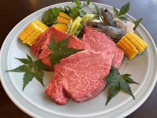 일본 소고기 고기 오일 구이 120g