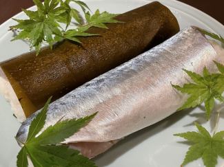 [Limited time offer] Kinka mackerel stick sushi