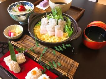 [Lunchtime only] Lunchtime conger eel course [5,000 yen]