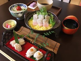 [午餐海鳗大锅套餐] 6,900日元