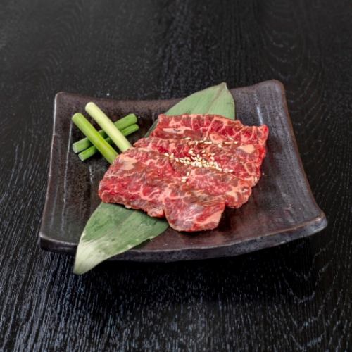 Premium skirt steak of Japanese black beef