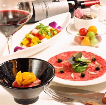 [For business dinner parties and business entertainment] Full course + 20 kinds of churrasco all-you-can-eat & 2 hours all-you-can-drink! 8118 yen → 7800 yen