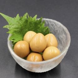 うずら醤油漬け