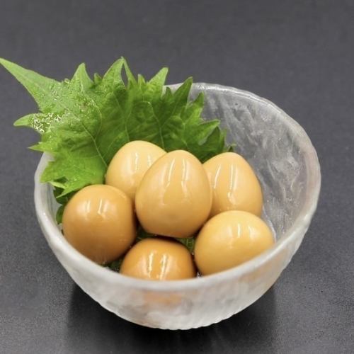 うずら醤油漬け