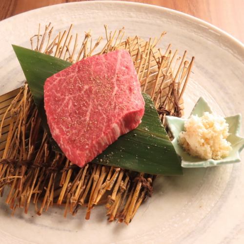 Wagyu beef fillet (with sauce or salt)