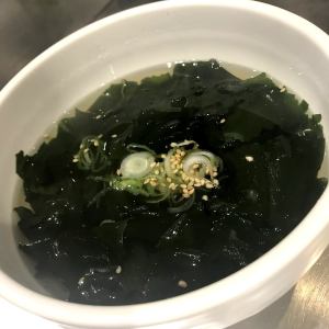 裙帶菜湯