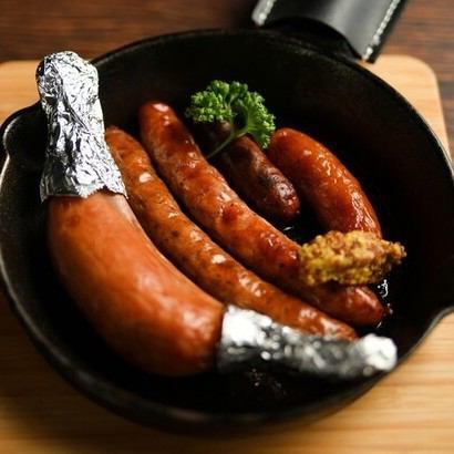 5 kinds of sausages