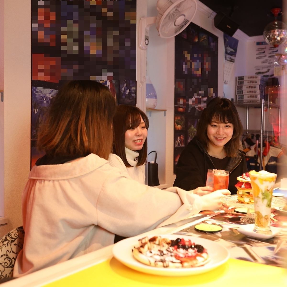 女子会プラン時間無制限飲み放題♪ご新規様にはお得なクーポン☆