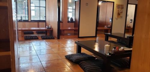 Complete with private rooms and tatami mats!