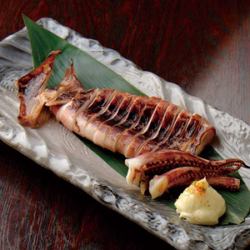 屋台風イカポッポ焼き