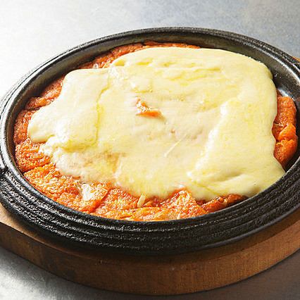 치즈 김치 부침개