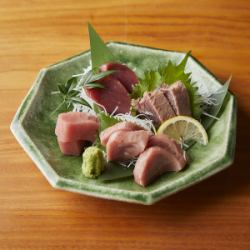 本マグロ刺し盛り合わせ