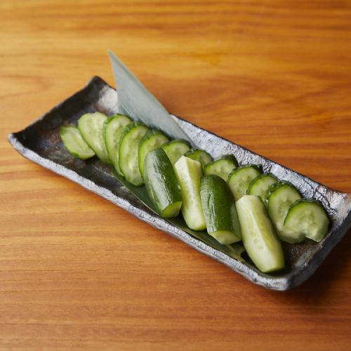 きゅうりの糠漬け