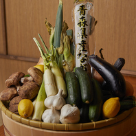 全ての食材にこだわりあり！新鮮な食材はその日