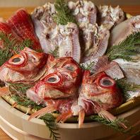 毎日仕入れる新鮮食材をお楽しみください！
