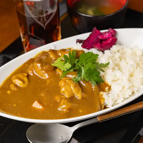 (4)チキンカレーライスセット