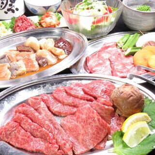 Enjoy carefully selected Wagyu beef ☆ [Instant reservations accepted] "Enzo's carefully selected" course 20 dishes/6500 yen (tax included) [All-you-can-drink included]