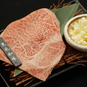 黒毛和牛のチーズ焼きしゃぶ