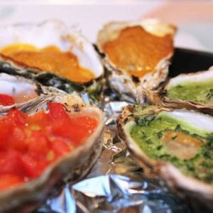 種類豊富な「焼き牡蠣」
