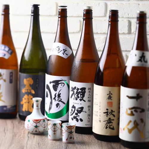Sake from all over the country