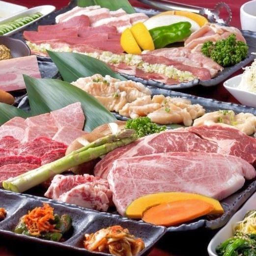 佐賀牛を中心に厳選した様々な部位を 楽しめるコースです♪