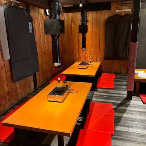 最大6名様までお座りいただける1階掘りごたつ席♪