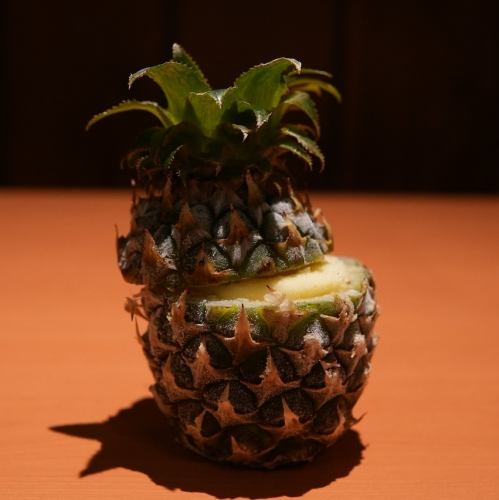 まるごとパインシャーベット