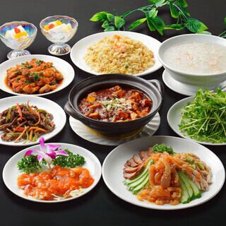 多彩なコース料理！