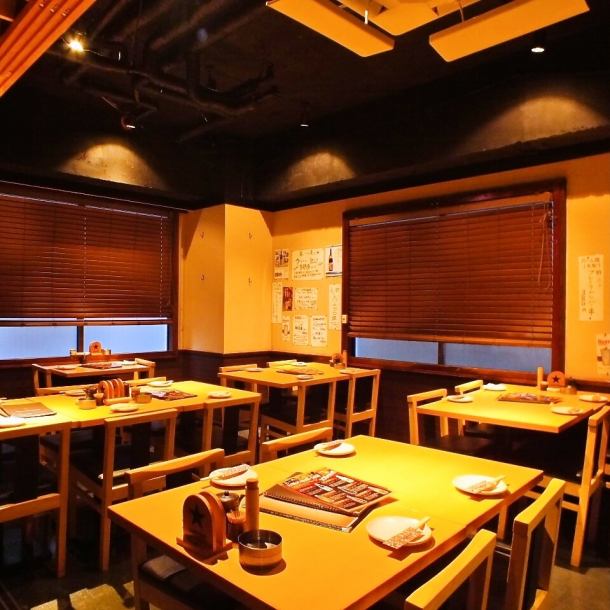 Good location, 1 minute walk from Ebisu station ☆ Because it is close to the station, you can use the 1st to 2nd use, a little drink and ease of use ◎ The spacious table seats allow you to eat calmly.Non-smoking and smoking rooms are separated on each floor, so it's great for both smokers and non-smokers ♪ [Ebisu Chartered Izakaya Samgyetang Yakitori]