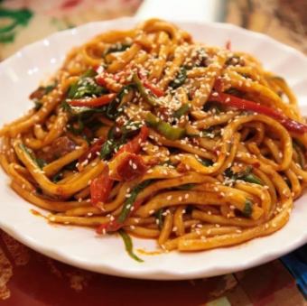 乾ビエン炒め麺