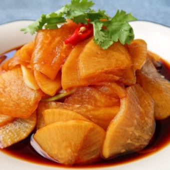 大根の漬物