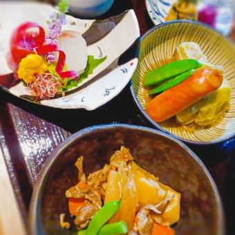 [Weekday Lunch] Obanzai Set Meal