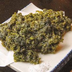 四万十産あおさのり天婦羅