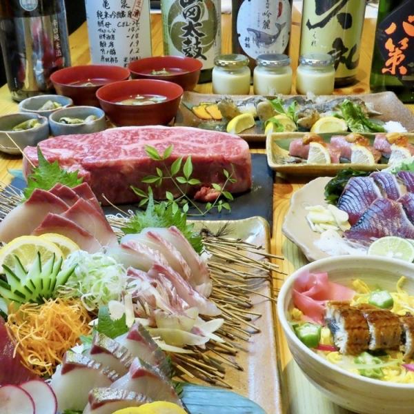 【2時間飲み放題付き】記念日や接待に！贅沢コース　7000円(税込)