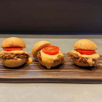 ミニプルドソーキバーガー 2個